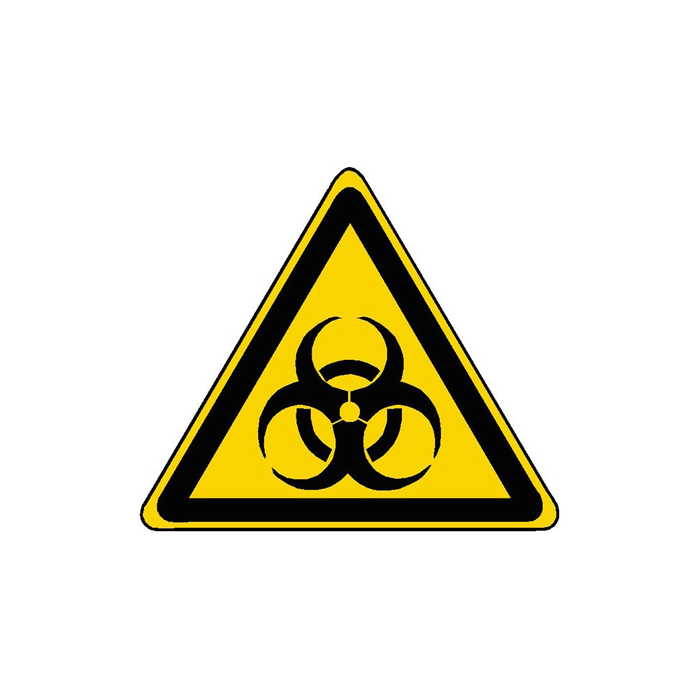 Panneau Danger Risque Biologique W009 Direct Signal tique