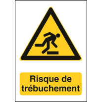 Panneau Danger de Trébuchement - W007F