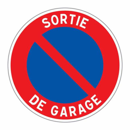 Panneau ´Sortie de garage´ - R23