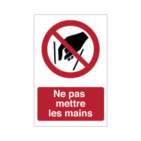Signalétique Interdiction P015 - Ne pas mettre les
