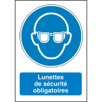 Signalisation Lunettes de Sécurité Obligatoires - 