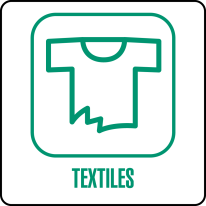 Panneaux déchetterie - Textile