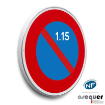 Panneau de stationnement alterné - B6a2
