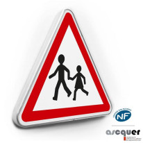 Panneau de danger Enfants - A13a