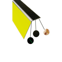 Combo contremarche et nez de marche adhésive