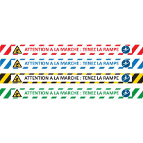 Adhesif sol Attention a la Marche - Direct Signalétique