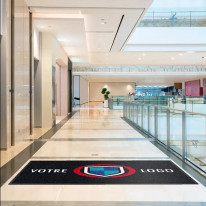 Tapis personnalisable en fibres recyclées