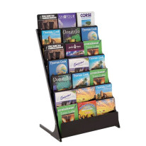 Présentoir multicompartiment pour brochures magasi