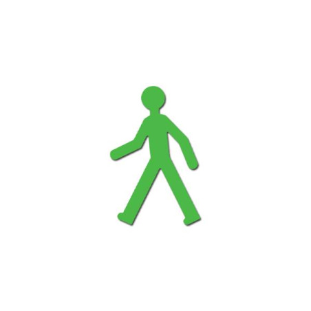 Bonhomme de marquage au sol permanent - Direct Signalétique