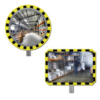 Miroir de contrôle pour les entrepôts - Direct Signalétique