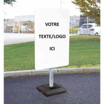 Kit personnalisable pour signalisation temporaire