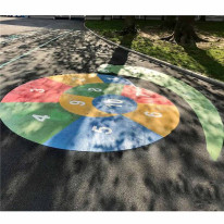 Jeu adhésif Escargot - L 3750 x l 3325 mm