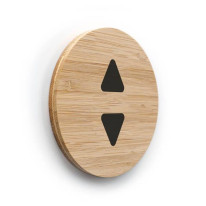 Plaque de porte picto Ascenceur ø 83 mm - gamme Ba