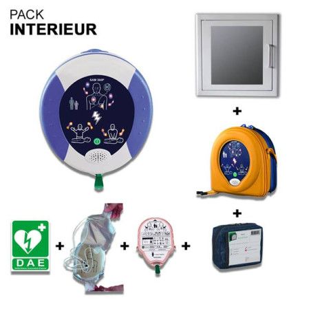 Pack Défibrillateur Zoll AED Plus avec Armoire pou