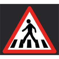 Marquage au sol Passage piétons thermocollé - A13b