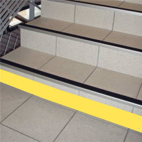 Contremarche en aluminium laqué - H 100 mm