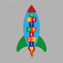 Jeu thermocollant fusée magique 2000 x 3500 mm