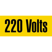 160 Etiquettes adhésives 220 Volts