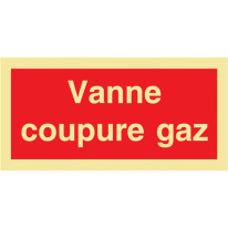 Panneau photoluminescent Vanne coupure gaz