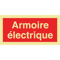 Panneau photoluminescent Armoire électrique
