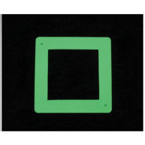 Etiquette photoluminescente de Repérage  des Inter