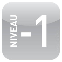 Plaque d´étage - Niveau -1 - Icone®