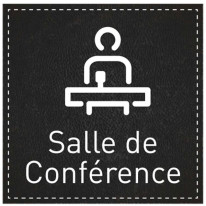 Plaque de Porte Salle de conférence - H110 x L110 
