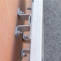 Lot de 2 attaches pour fixation murale de panneaux