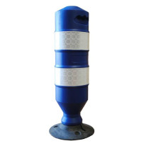 Kit avec balise bleue de 750 mm + galette