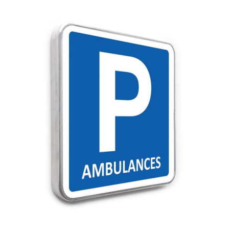 Panneau de stationnement – Parking Réservé Ambulan