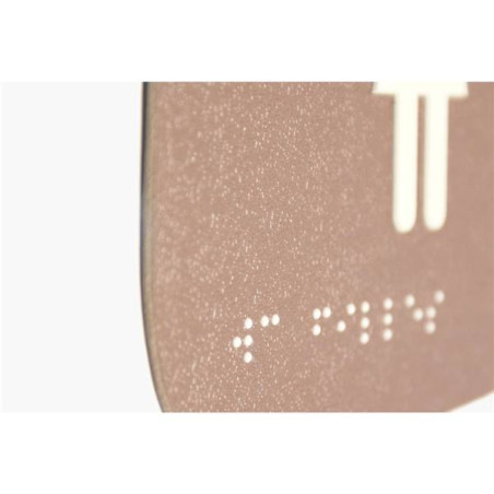 Signalétique Touchy® Disk - Numéro personnalisé jusqu’à trois caractères - Diamètre Ø120 mm