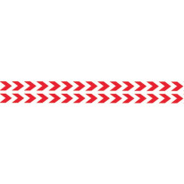 Lot de 2 bandes pour vitre motif double chevrons