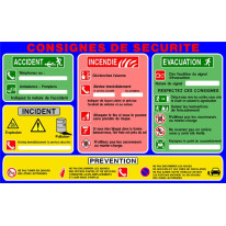 Consignes de sécurité et de prévention