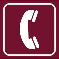 Picto gravé Téléphone - Gamme Couleur