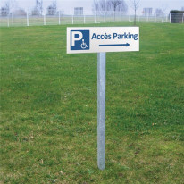 Kit de Panneau de Parking Réservé aux Handicapés v
