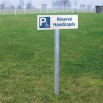 Kit de Panneau de Parking Réservé aux Handicapés