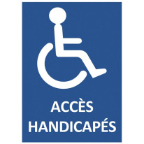 Panneau Accès Handicapés