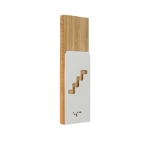 Picto Escaliers Bois et Alu - Gamme Wood®