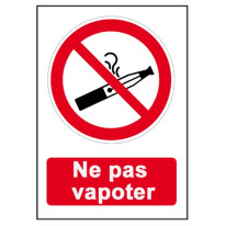 Panneau Ne Pas Vapoter - PIC 900F
