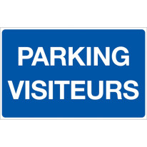 Panneau de Parking Visiteurs