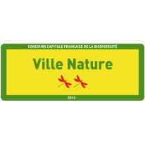 Panneau Ville Nature - Concours Capitale de la Bio