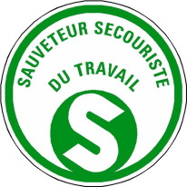 Etiquettes Sauveteur et Secouriste du Travail