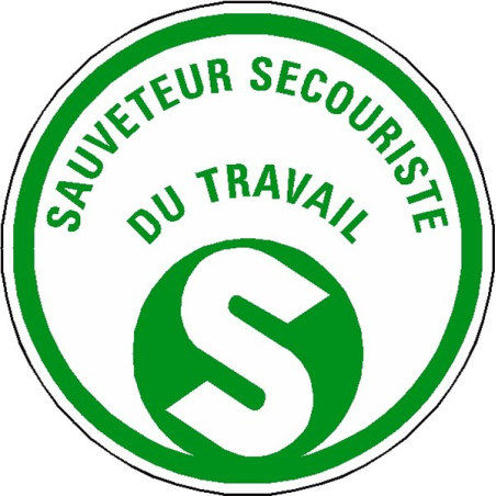 Etiquettes Sauveteur et Secouriste du Travail