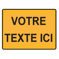 Panneau chantier type KC - KC1-J (Copie)