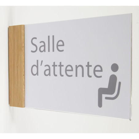 Drapeau en Bois Personnalisable 210 x 297 mm - Gamme Wood®