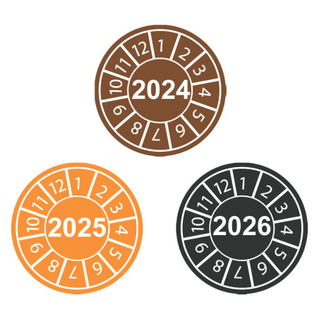 Kit pastilles calendrier 2024/2025/2026