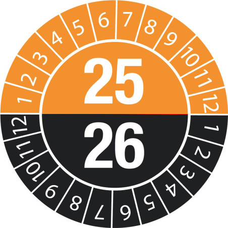 Pastilles calendrier 2025/2026