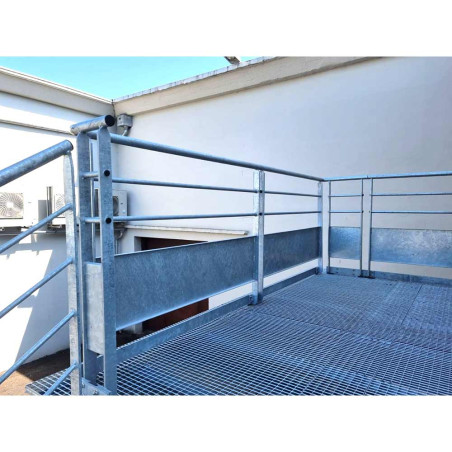 Garde corps pose à la française