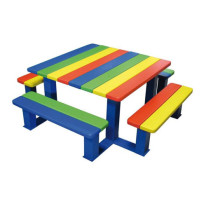 Table de pique-nique enfants maternelle