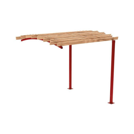 Pergola module initial gris